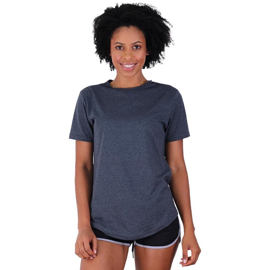 Camiseta Longline Feminina MXD Conceito Lisa
