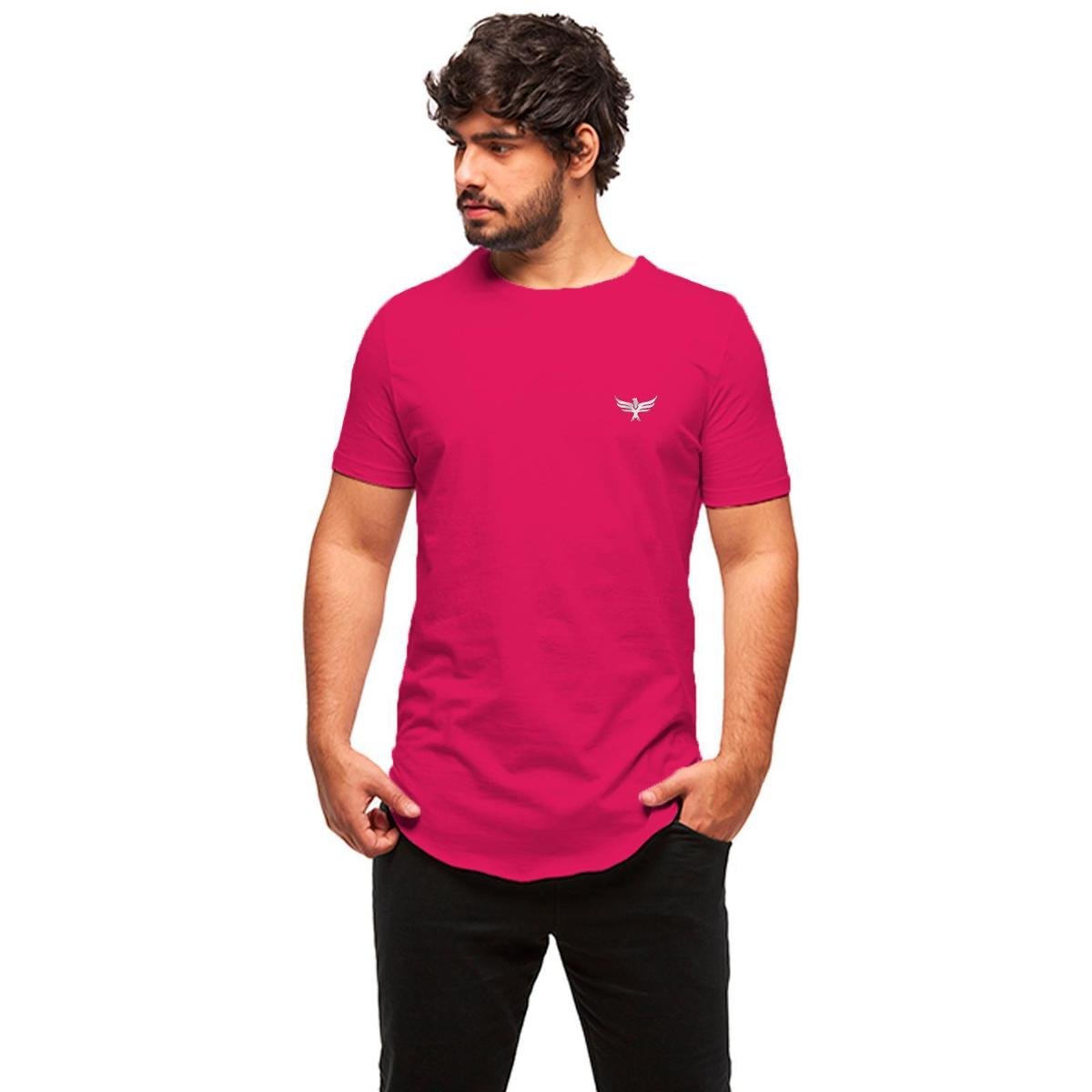 Camiseta Longline Logo Konoa Manga Curta Oversized