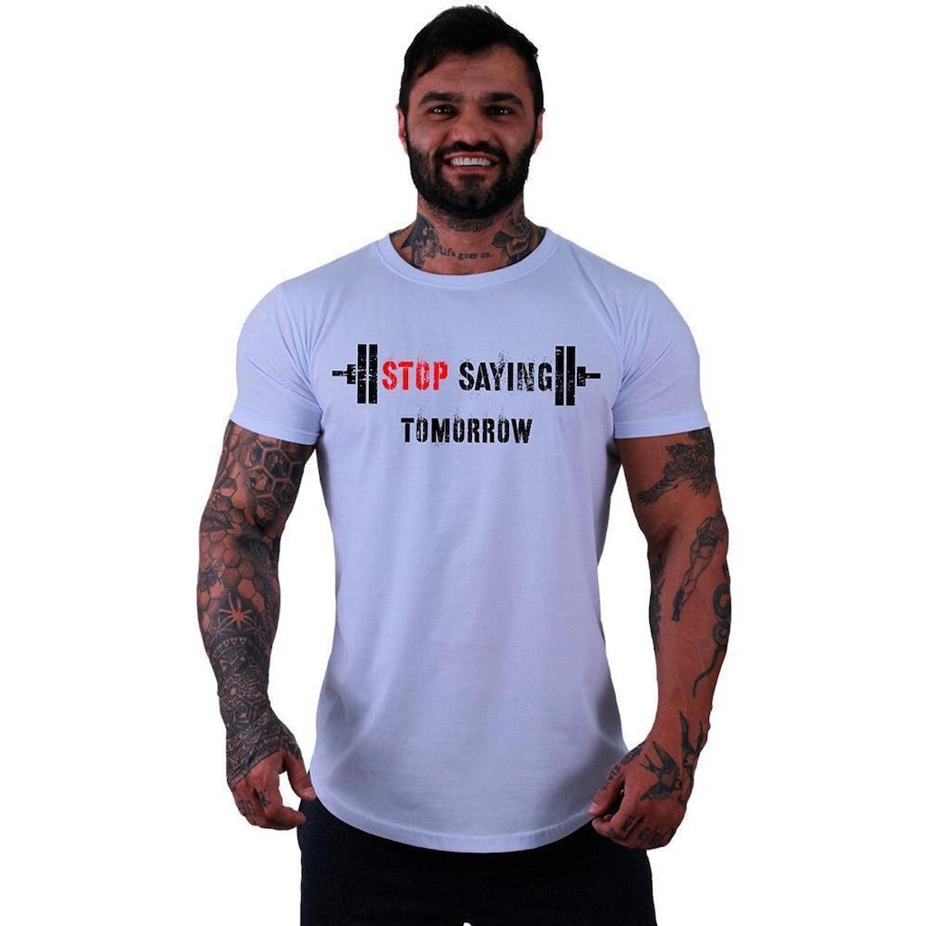 Camiseta Longline Manga Curta Alto Conceito Born To Win