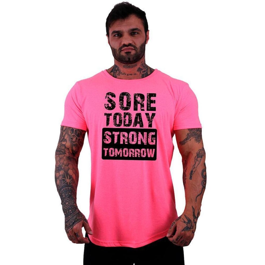 Camiseta Longline Manga Curta Alto Conceito Born To Win