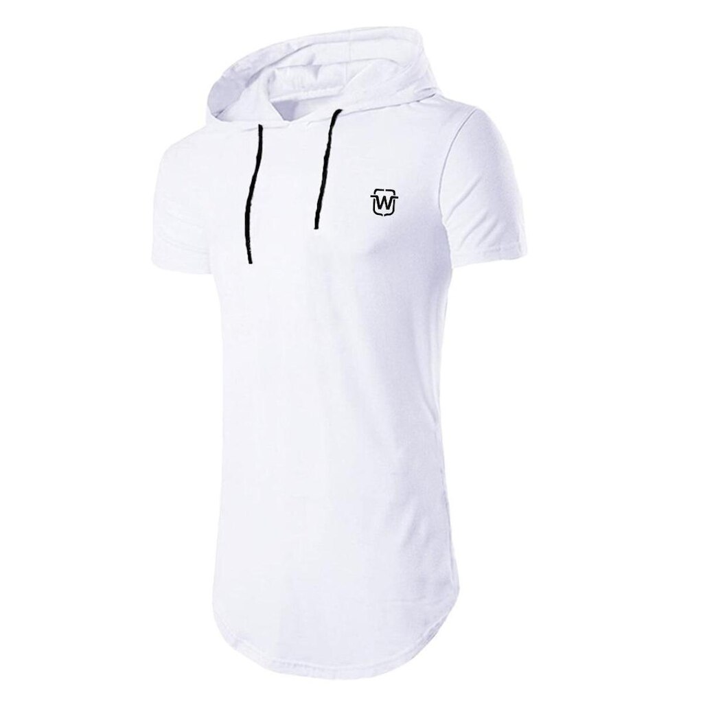 Camiseta Longline Manga Curta com Capuz Oversized WC14-VERMELHO-P