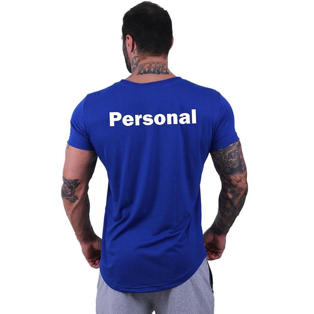 Camiseta Longline Manga Curta MXD Conceito Personal Academia