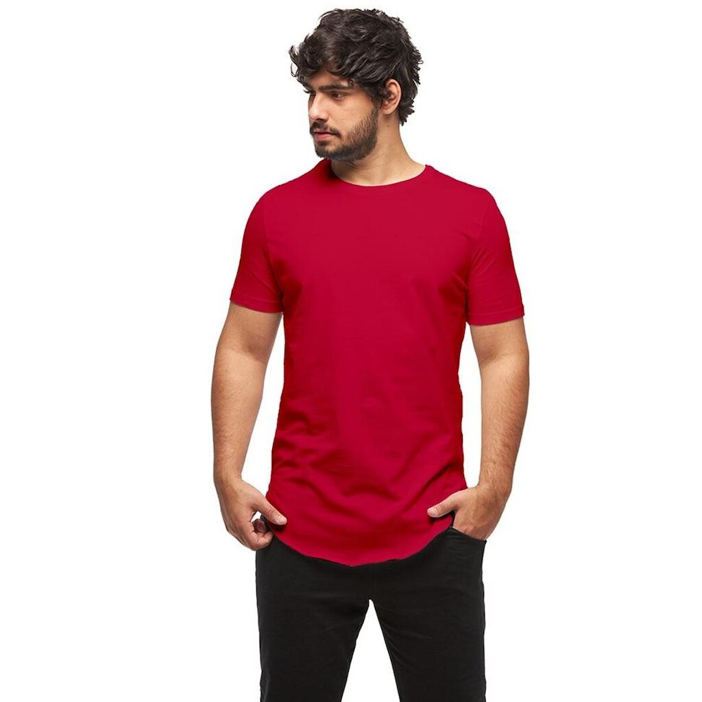 Camiseta Longline Manga Curta Oversized