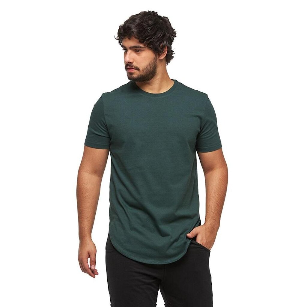 Camiseta Longline Manga Curta Oversized