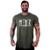 Camiseta Longline Masculina MXD Conceito T-shirt Casual MTB Mountain Bike Ciclismo Ride - Verde