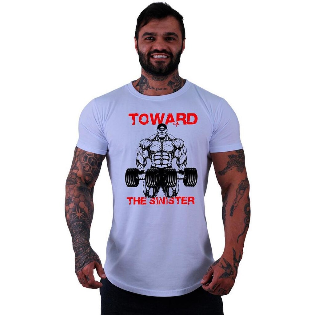Camiseta Longline MXD Conceito Be Strong  Masculina