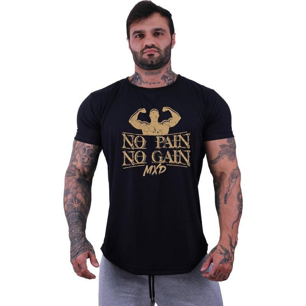 Camiseta Longline MXD Conceito Be Strong  Masculina
