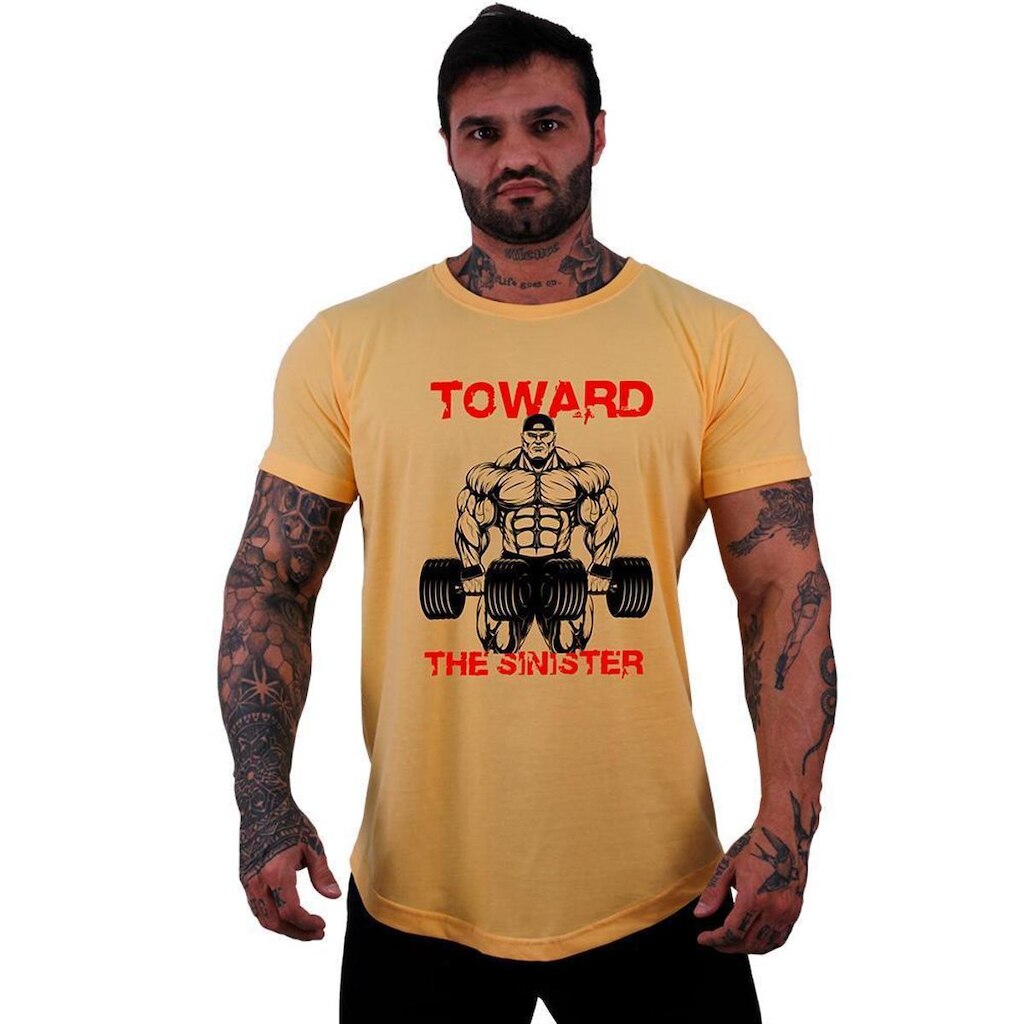 Camiseta Longline MXD Conceito Be Strong  Masculina
