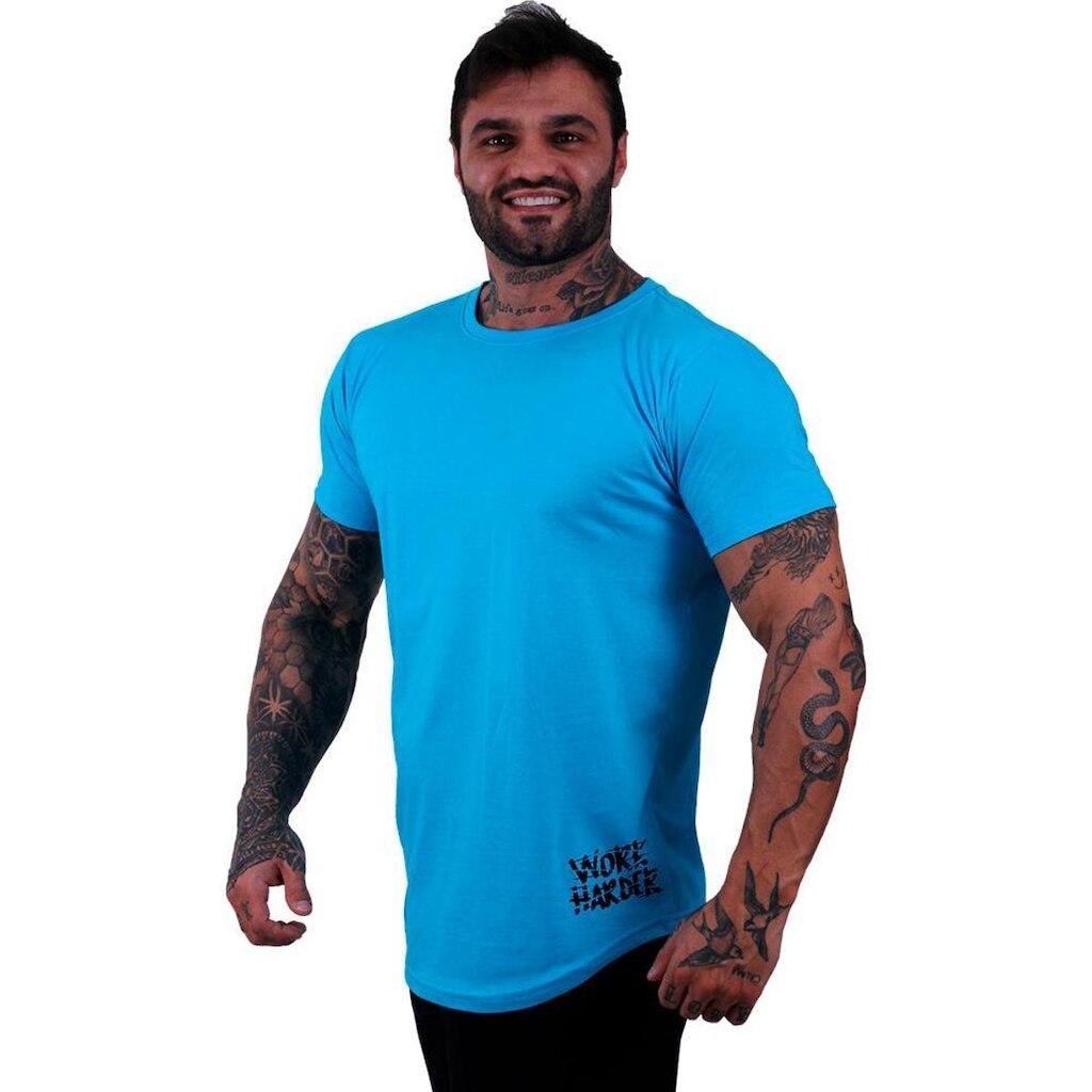 Camiseta Longline MXD Conceito Estampada Academia Treino Fit