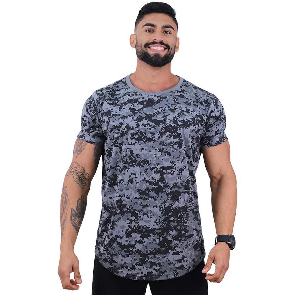 Camiseta Longline MXD Conceito Poliviscose