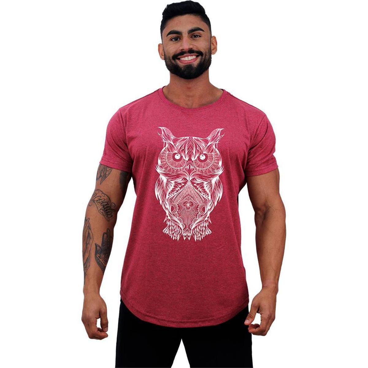 Camiseta Longline MXD Coruja Masculina é ruim? Camiseta Longline MXD Coruja Masculina é boa?