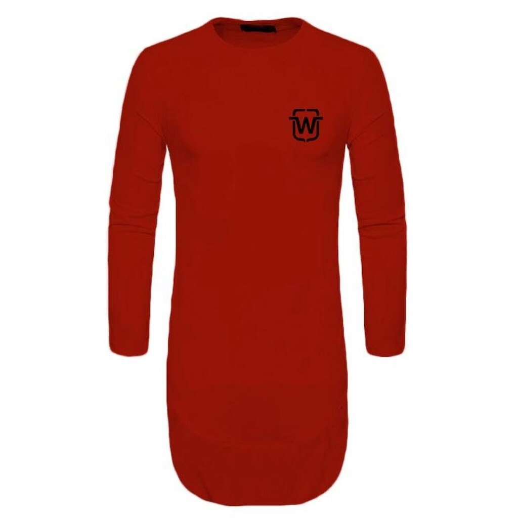 Camiseta Longline Oversized Swag Manga Comprida Wooks C2