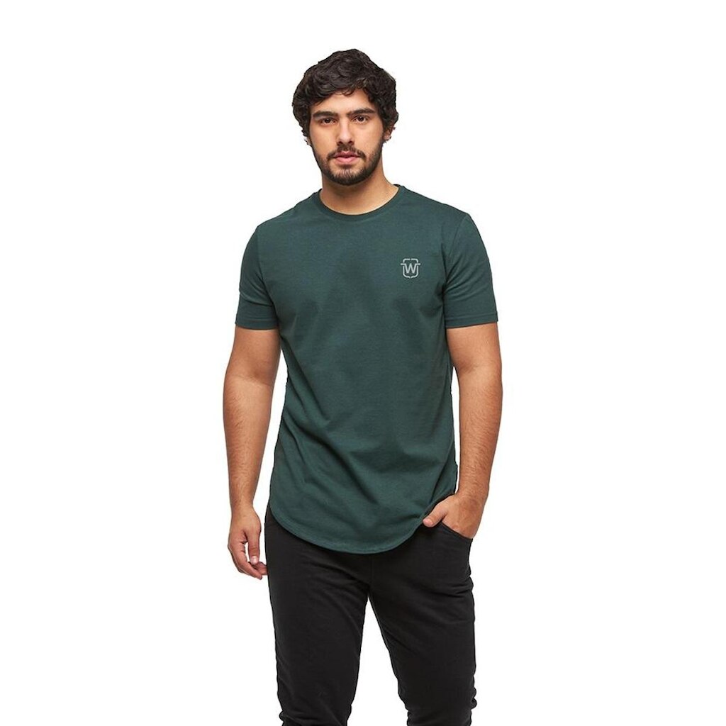 Camiseta Longline Oversized Swag Manga Curta Wooks