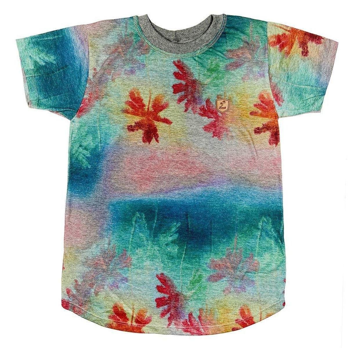 blusa tie dye masculina infantil