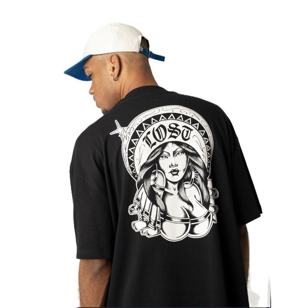 Camiseta Lost 22622611 Skull - Preto