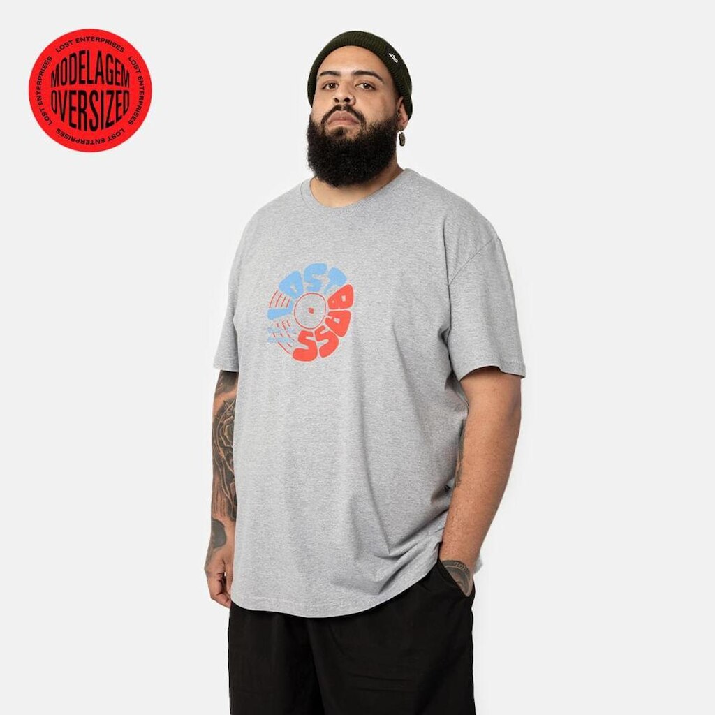 Camiseta Lost Bass Oversized