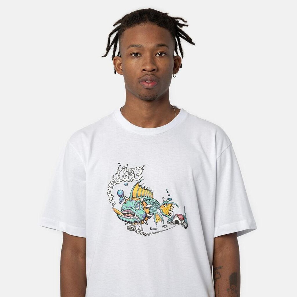Camiseta Lost Dog Fish WT24 Masculina