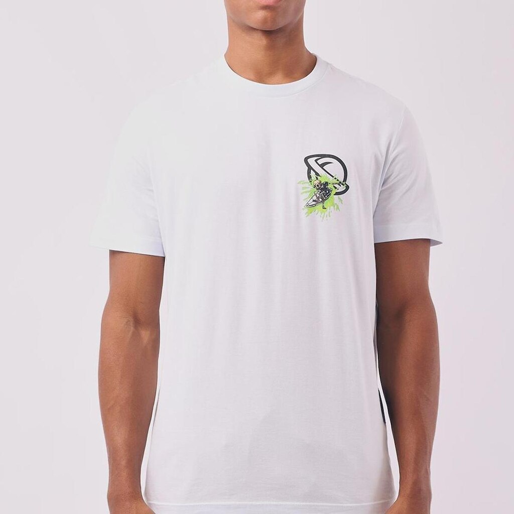 Camiseta Lost Locals Only Skull SM27 Masculina