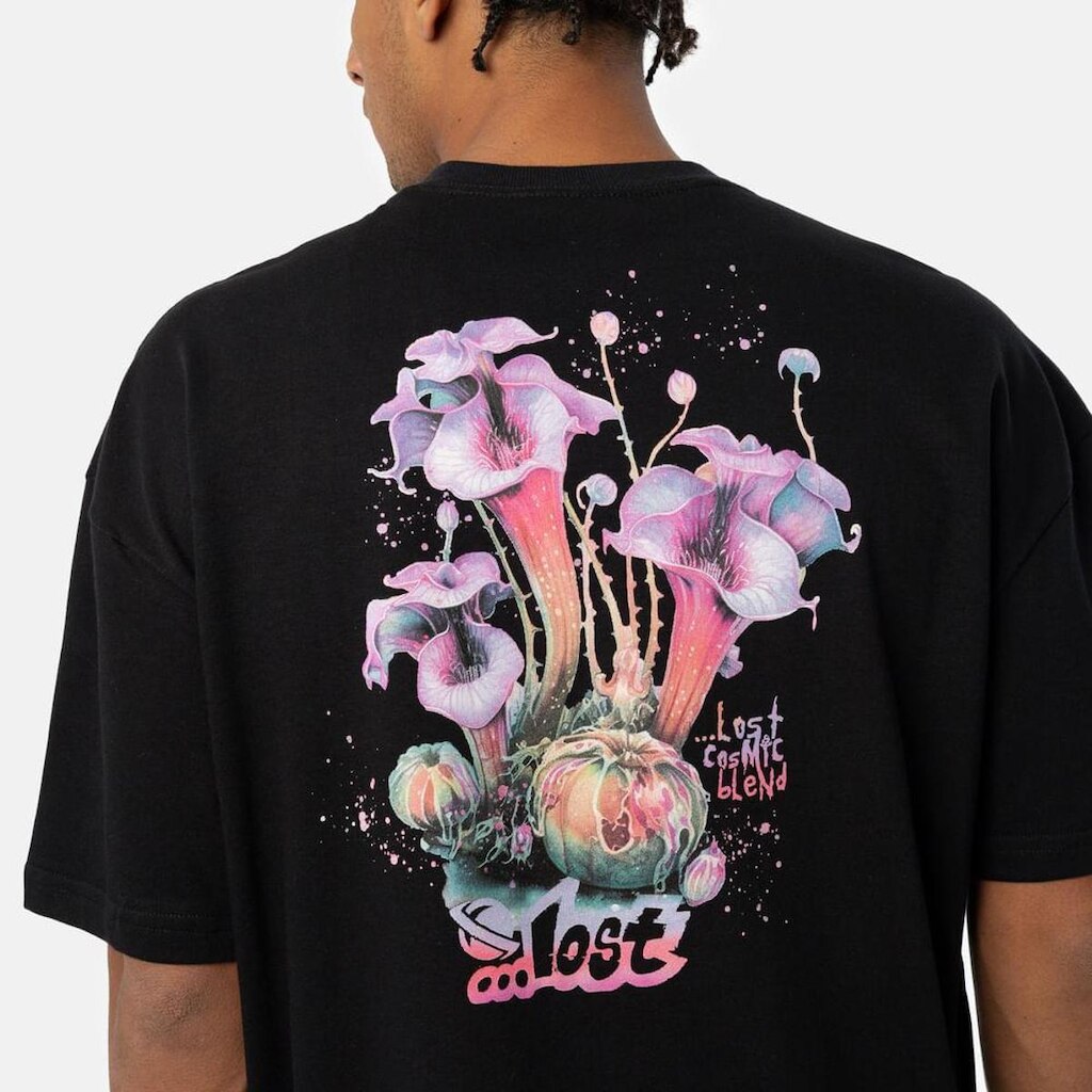Camiseta Lost Psicodelic Mushroons SM25 Masculina