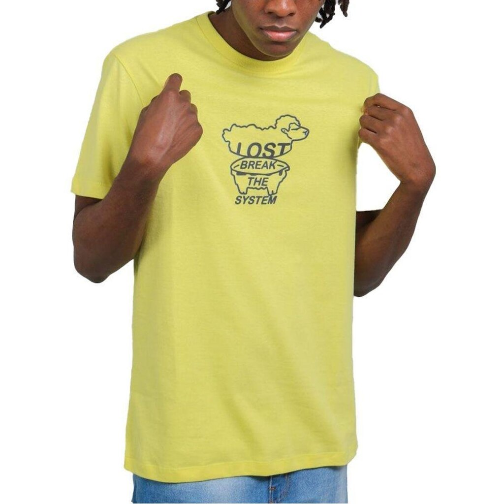 Camiseta Lost Sheep Break The System Masculina