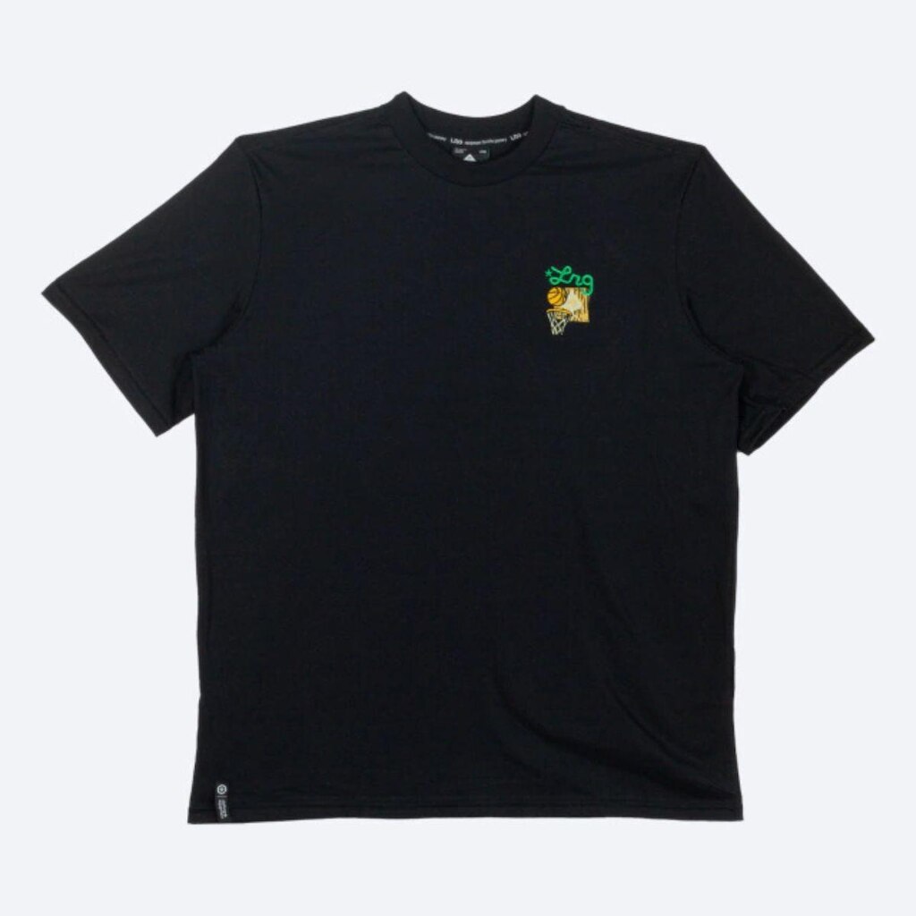 CAMISETA LRG OVERSIZE BUZZER BEATER KNIT PRETO