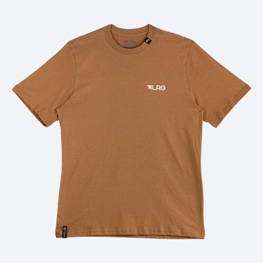 CAMISETA LRG RESEARCH TEE MARROM