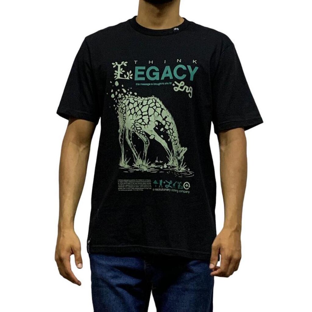 Camiseta Lrg Think Legacy Black- Lrg