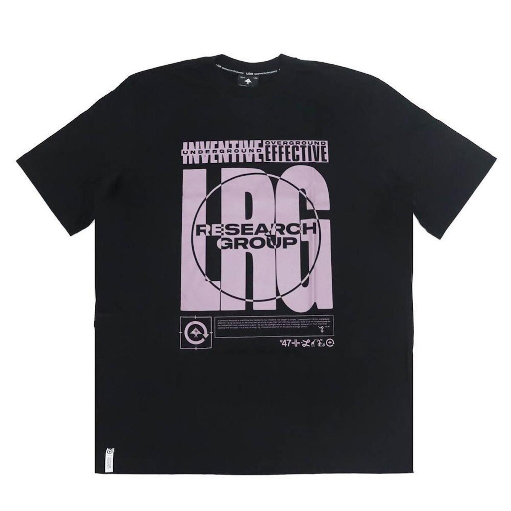 Camiseta LRG Undergound Vision Tee - Preto