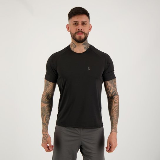 Camiseta Lupo Basic II Preta - Preto Menor preço em Camiseta Lupo Basic II Preta - Preto