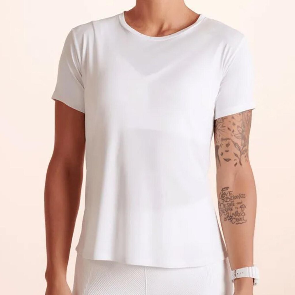 Camiseta Lupo Básica - Branco