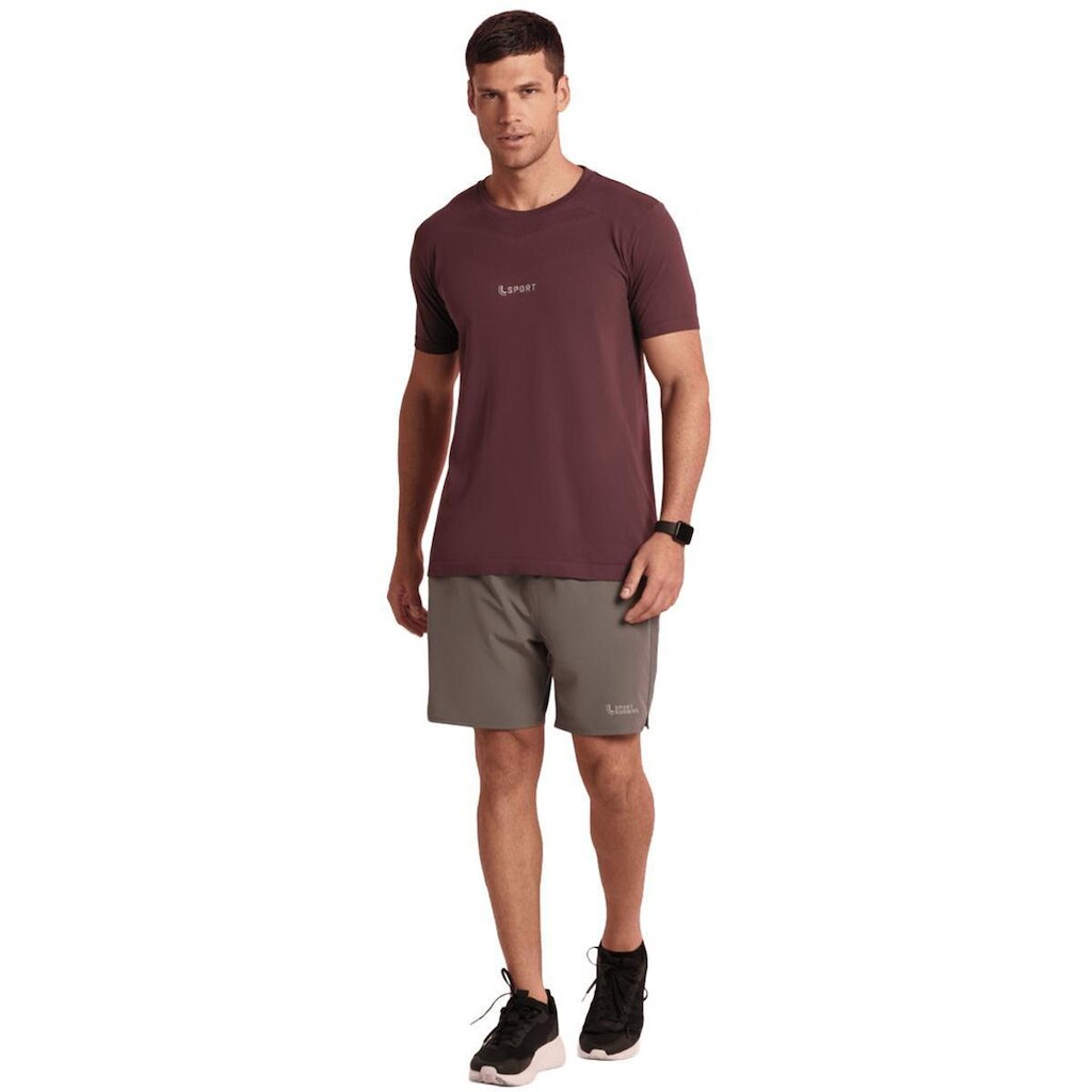 Camiseta Lupo LSport Boston - Açaí