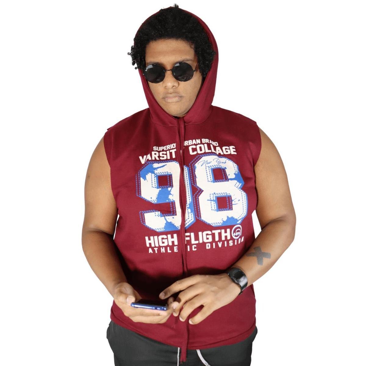 moletom com capuz with goggles in hood