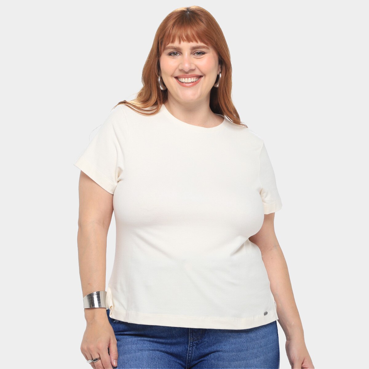 Camiseta Maelle Plus Size feminino 15398