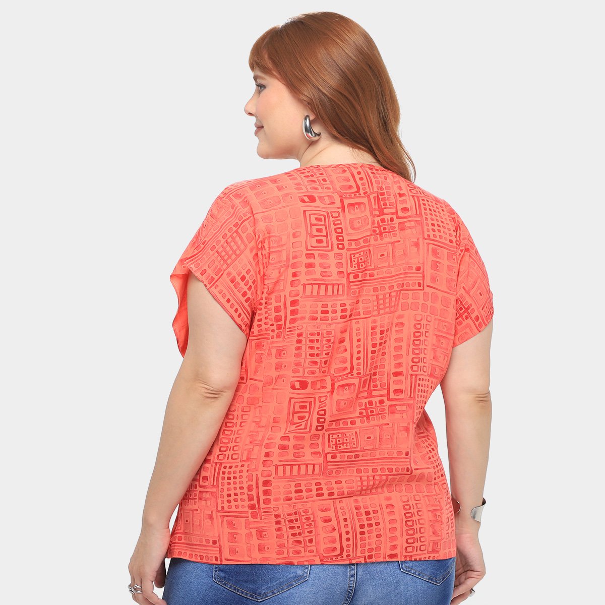 Camiseta Maelle Plus Size feminino 15401 - 1