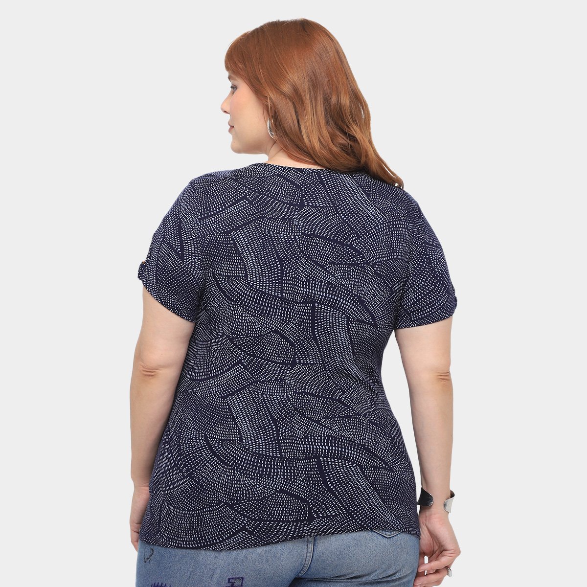 Camiseta Maelle Plus Size feminino 15405 - 1