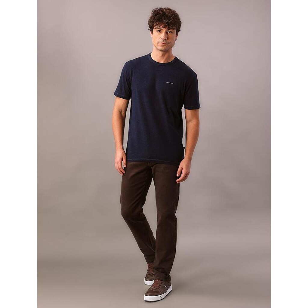 Camiseta Manga Curta Calvin Klein JeansIndigo