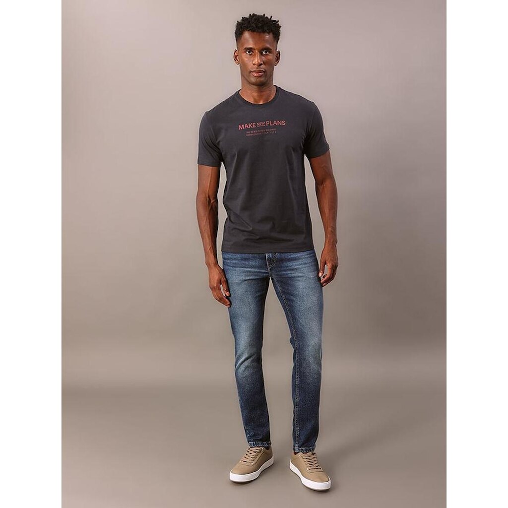 Camiseta Manga Curta Calvin Klein JeansMake New Plans