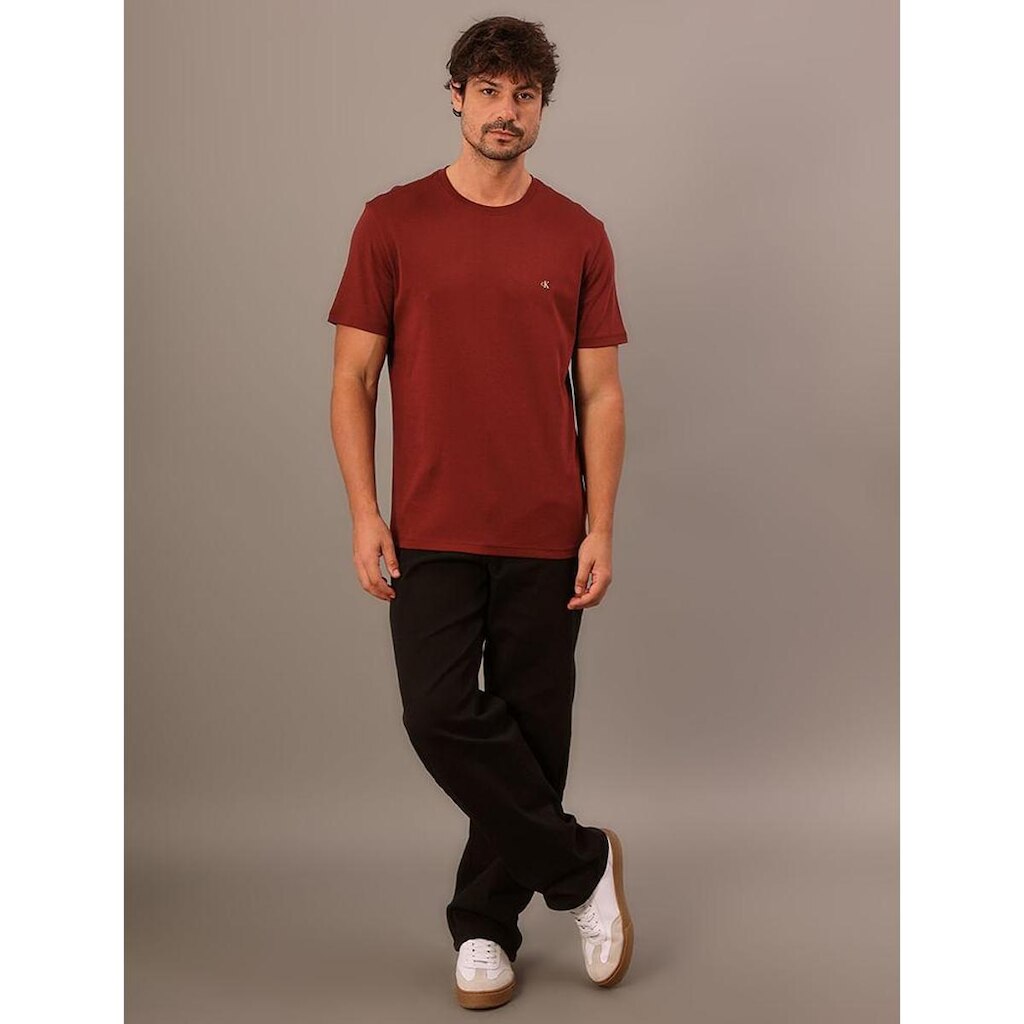 Camiseta Manga Curta Calvin Klein JeansPima