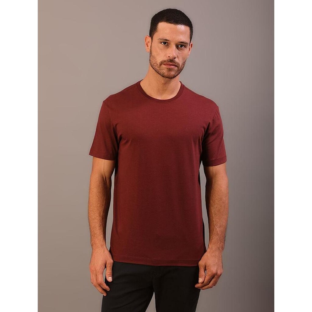 Camiseta Manga Curta Calvin KleinAlgodão Egípcio