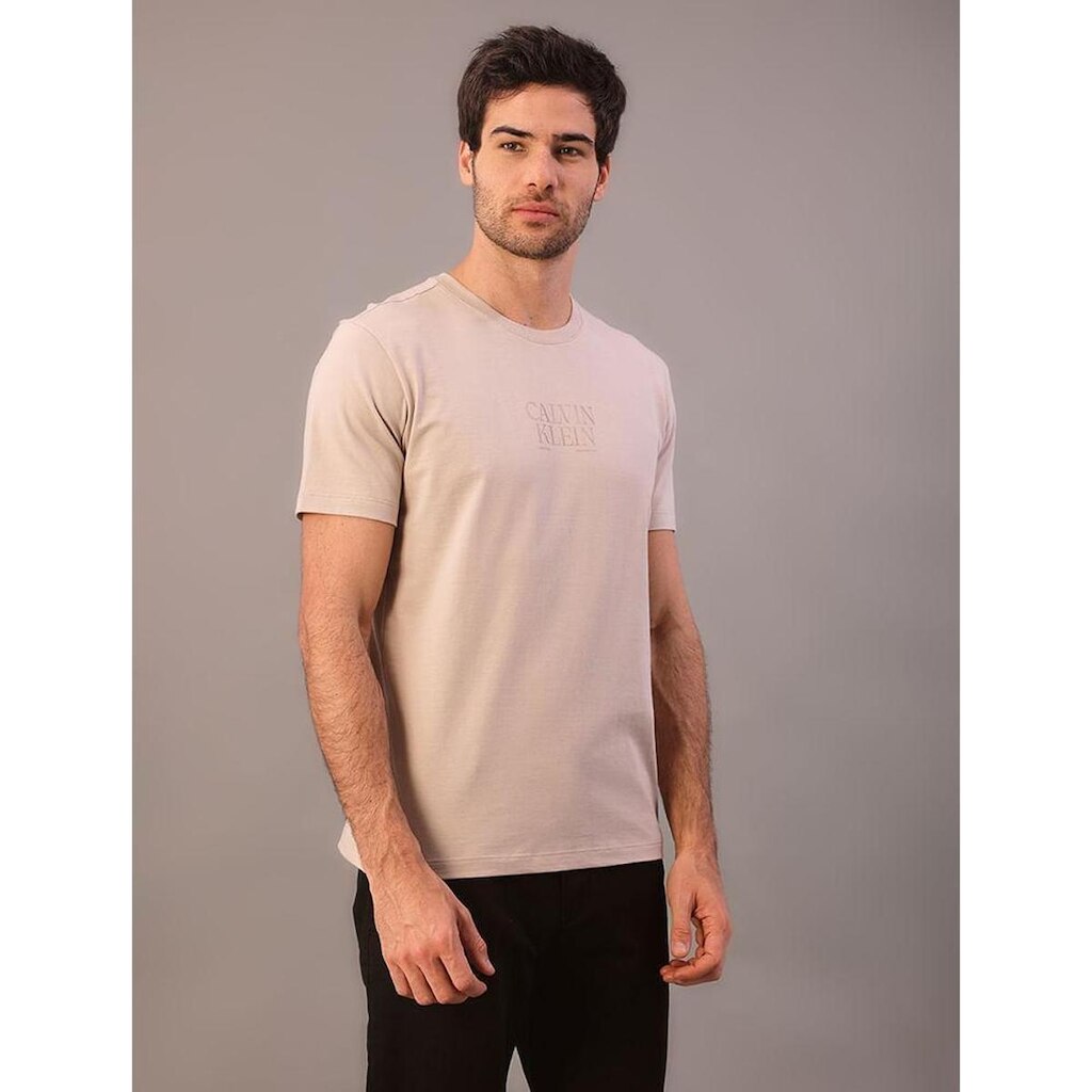 Camiseta Manga Curta Calvin KleinLogo Gel