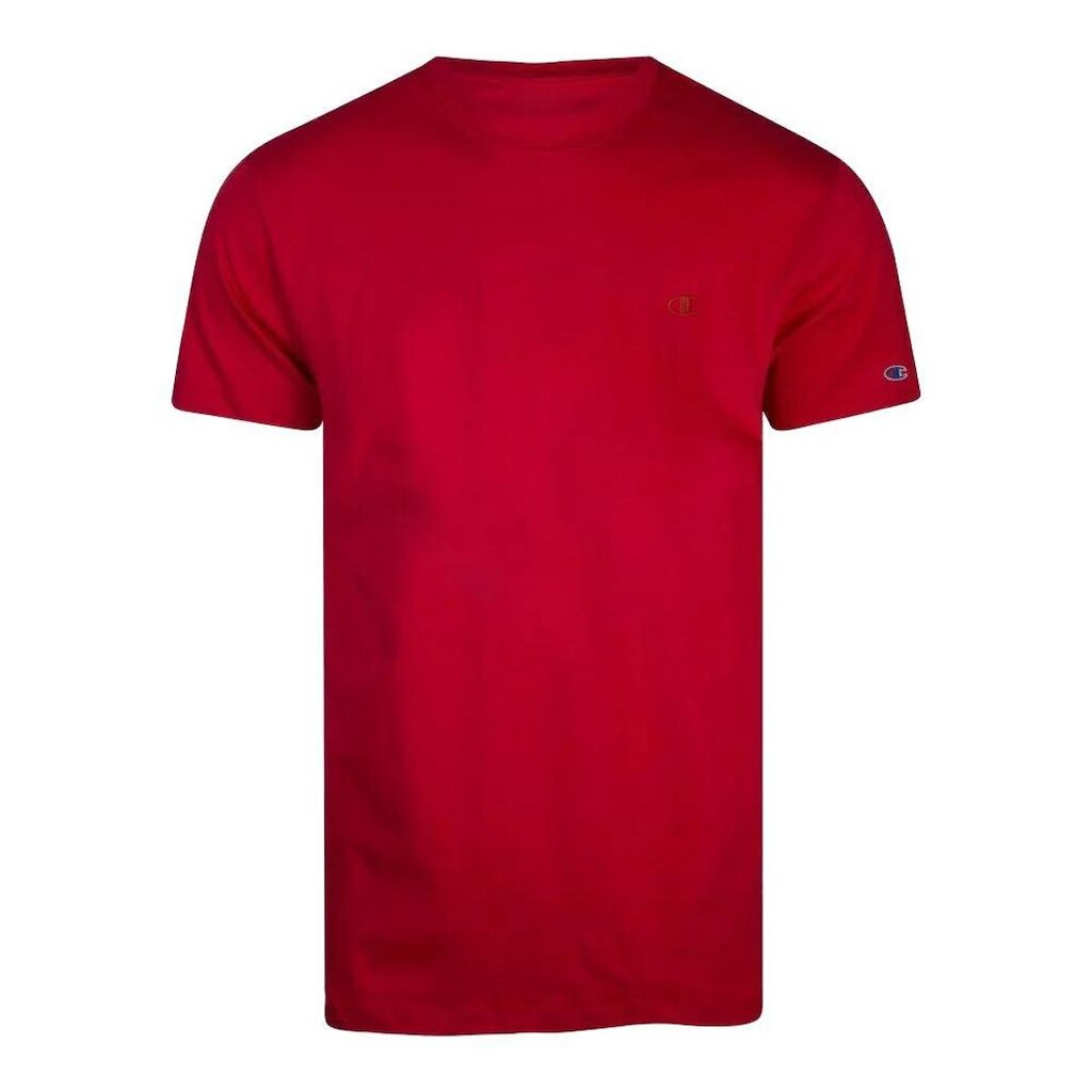 Camiseta Manga Curta Champion Ath Basic C Emb Logo Caqui