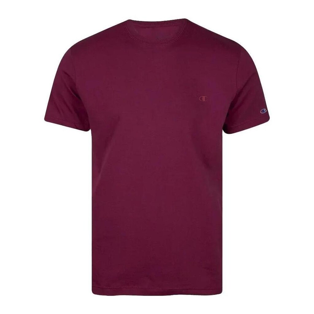 Camiseta Manga Curta Champion Ath Basic C Emb Logo Caqui