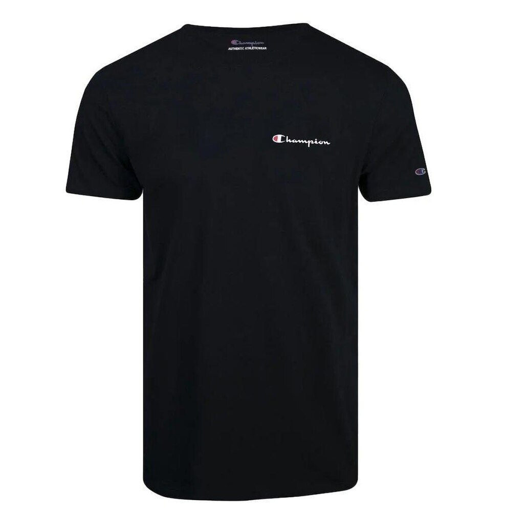 Camiseta Manga Curta Champion Ath Mini Script Logo Ink