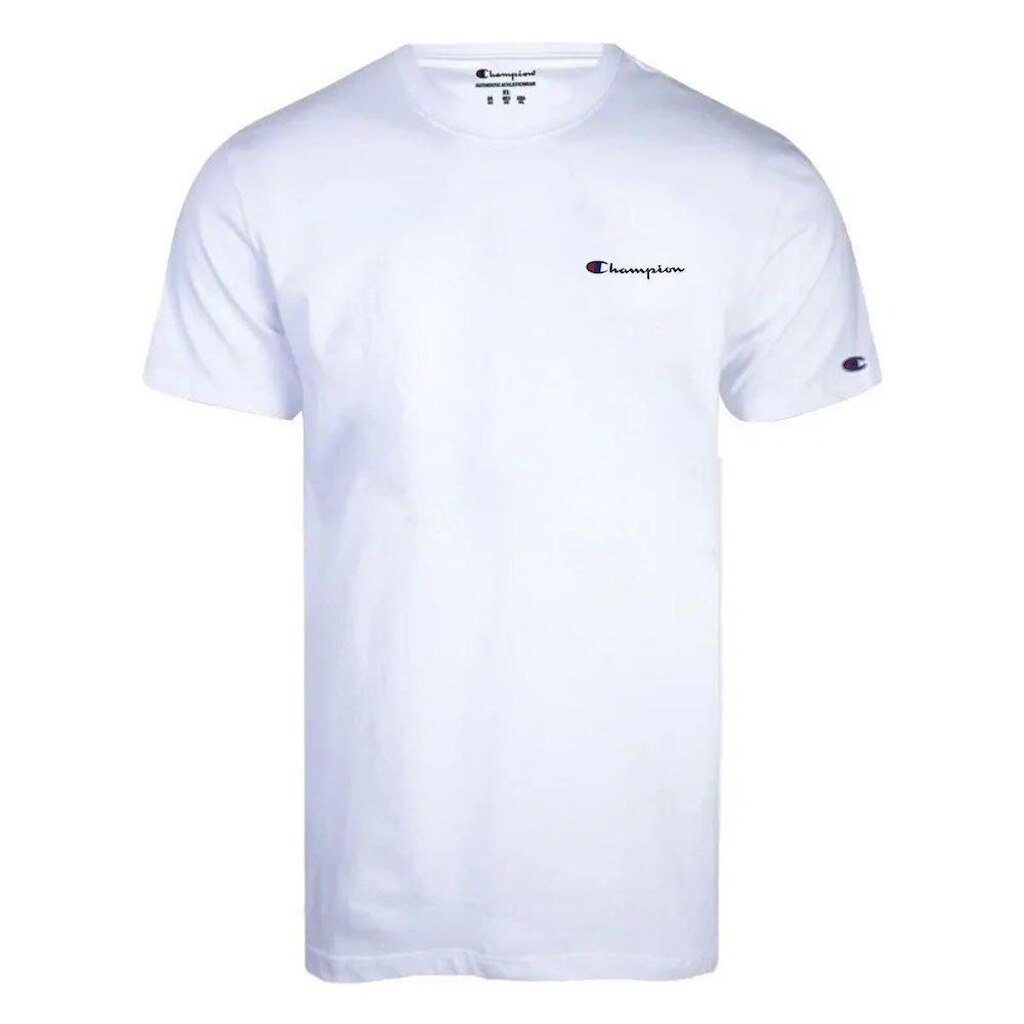 Camiseta Manga Curta Champion Ath Mini Script Logo Ink