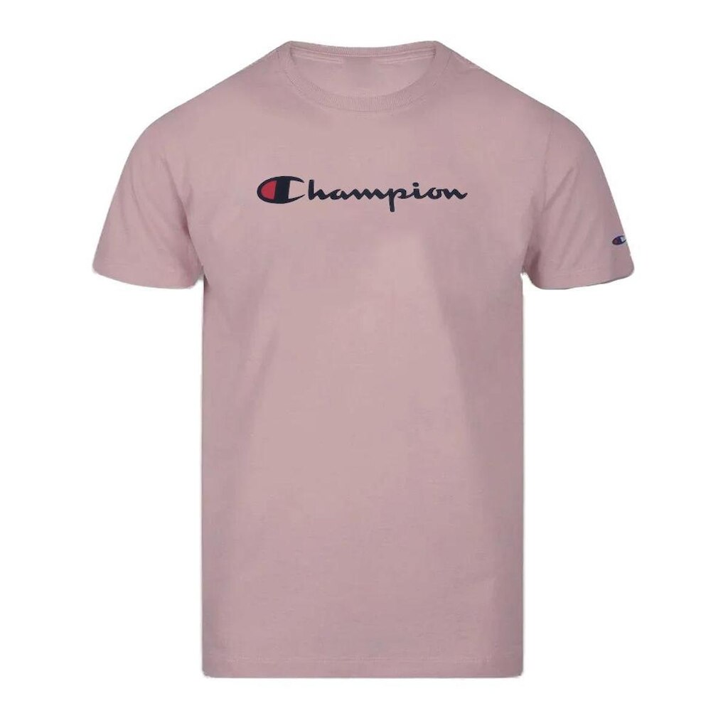 Camiseta Manga Curta Champion Mc Logo Script Ink Surf Azul