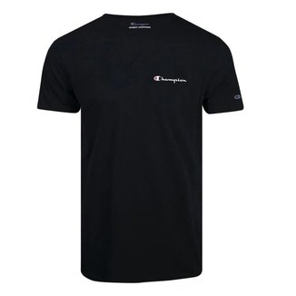 Camiseta Manga Curta Champion Mini Script Logo Ink Caqui