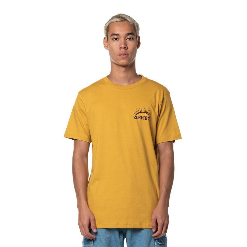 Camiseta Manga Curta Element Phoenix Az Amarela