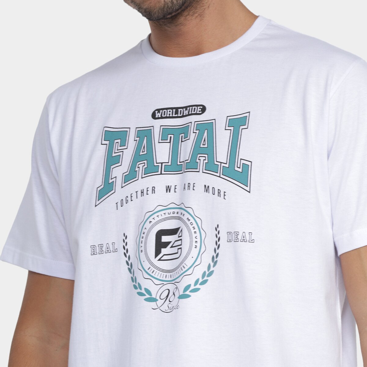 Camiseta Manga Curta Fatal Deal Masculina - 2