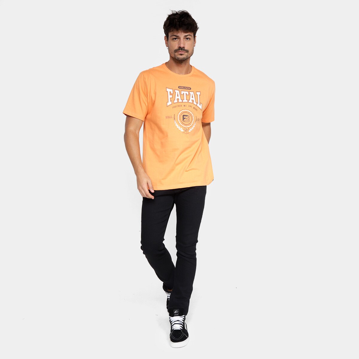 Camiseta Manga Curta Fatal Deal Masculina - 3