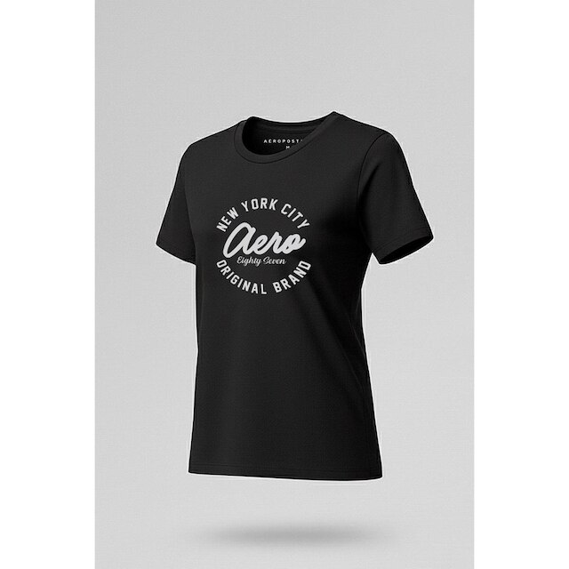 Camiseta Manga Curta Feminina Silkada Aéropostale
